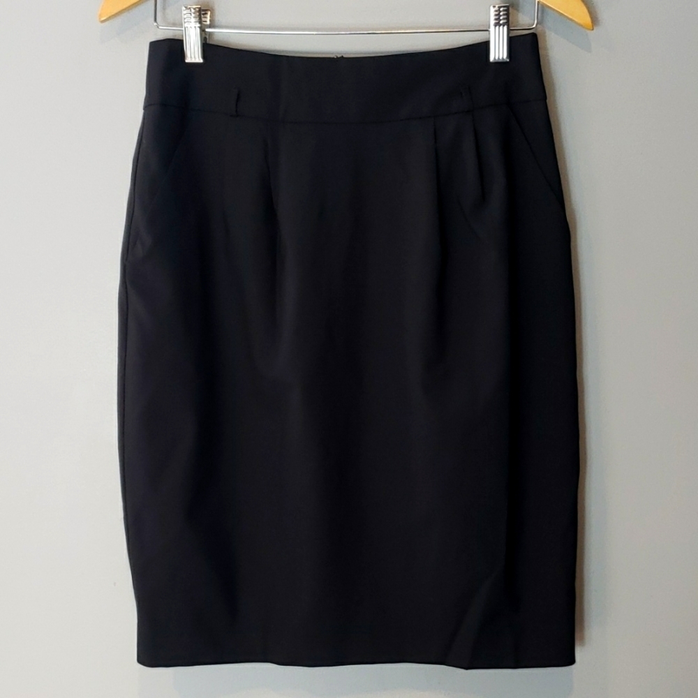 Trina Turk Black Pencil Skirt